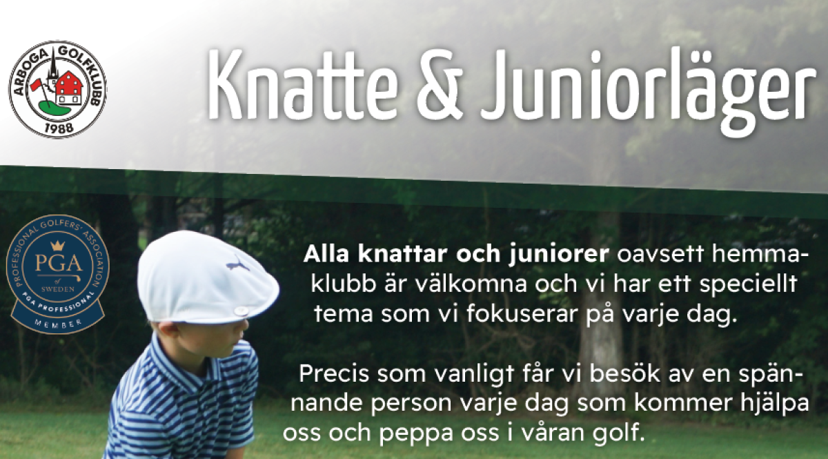 Knatte- och juniorserien 2024 - Läs mer!