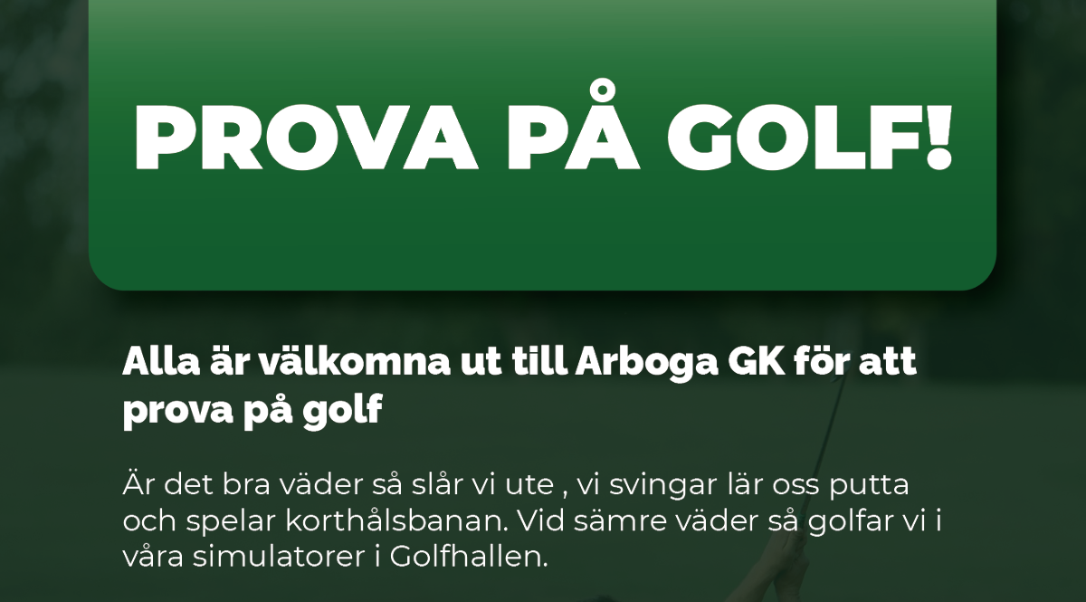 Prova på golf 65+